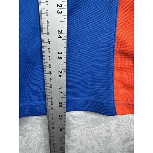 Vintage Starter University of Florida Gators Polo Shirt Blue Orange Men's Size L - Picture 5 of 5